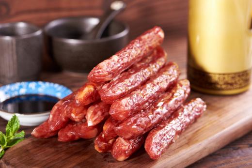 【广府风味】潮食印象精选三七腊肠潮食纯猪肉肥瘦比精选优质后腿肉无淀粉添加 商品图1