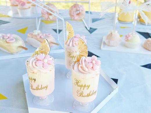 纯真粉色系花朵甜品台 商品图1