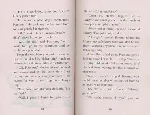 【赠音频】The Complete Ramona Collection 雷梦拉系列8册套装 儿童纽伯瑞奖书读物 儿童桥梁书章节小说 中小学英语阅读提升 商品图3