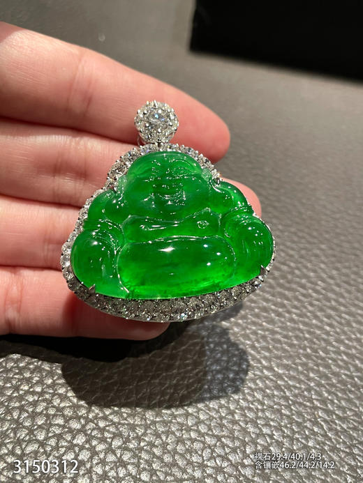 老坑帝王绿佛公吊坠【3150312】具体价格微信咨询 商品图1