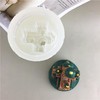 DIY索菲亚教堂硅胶模具烘焙蛋糕装饰模具建筑造型石膏滴胶蜡烛模 商品缩略图3