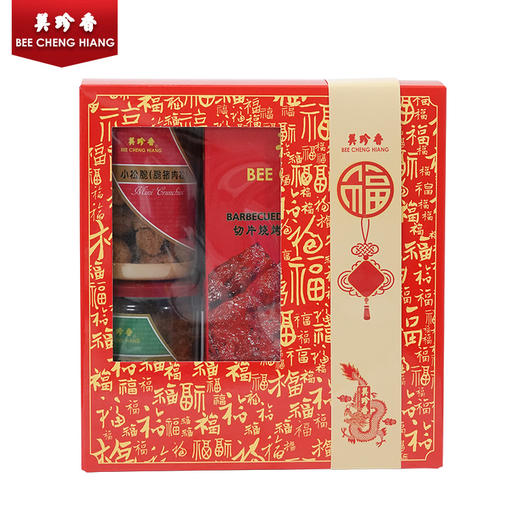 美珍香百福具臻多福大礼包815g肉松非猪肉脯肉干零食节日送礼长辈 商品图1