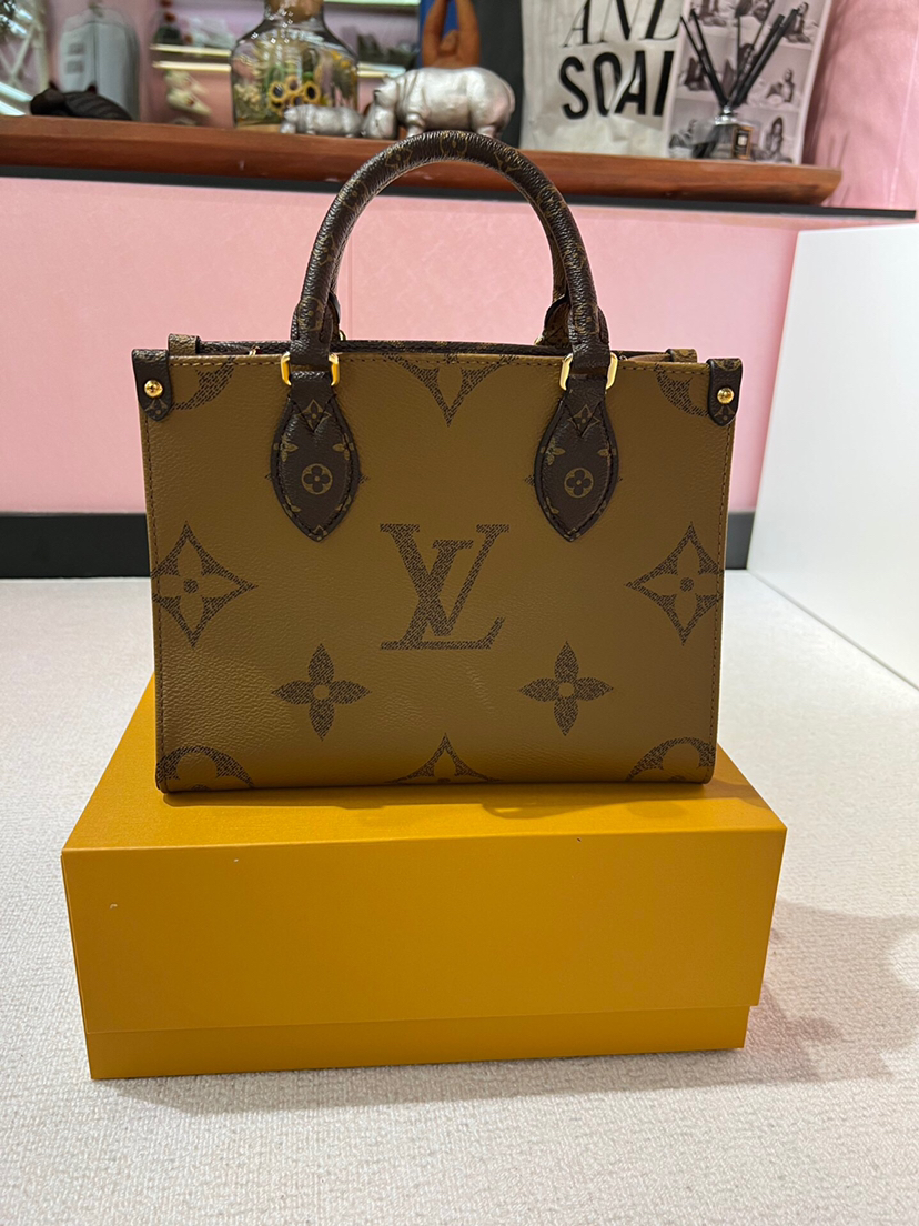 LV mini on the go小号托特包
