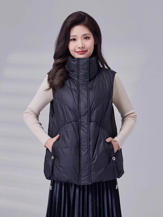 D6233         时尚气质休闲立领百搭羽绒马甲外套（特价不退换） 商品图5