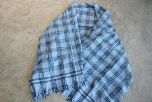 KHADI&CO 羊毛格纹围巾(3色可选) 商品图4