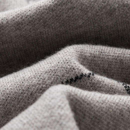 27DKMY1072【双面提花】罗蒙秋冬加厚毛衣男提花男士针织衫保暖针织衫男舒适男士毛衣 商品图7