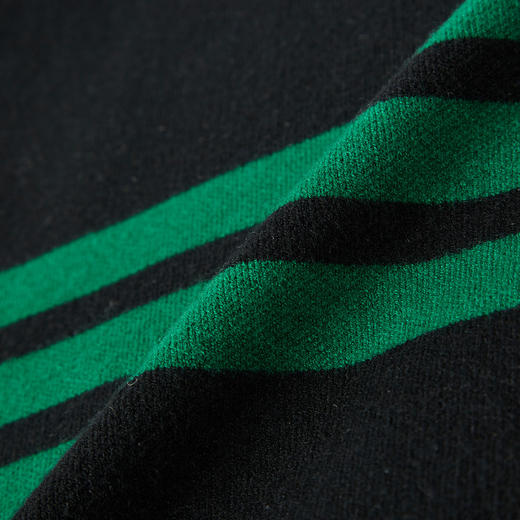 【经典款】罗蒙秋冬针织开衫拼色横条外套男时尚百搭针织衫男士外套毛衣 商品图5