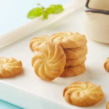 欧鲜生 奶香曲奇饼干1000g酥性饼干整箱小包装年货送礼网红休闲零食品 商品图7