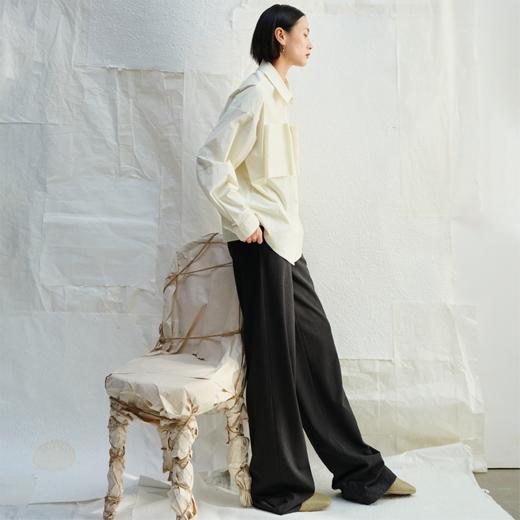 LIYIHAN书页口袋衬衫Y241C01570 商品图4