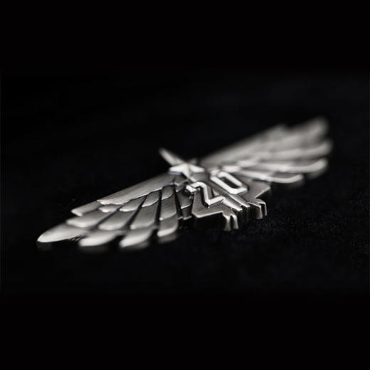 【歼20徽章套装】贰零时代徽章套装歼20徽章纪念章高端简约礼品hk 商品图1