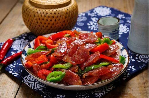 【广府风味】潮食印象精选三七腊肠潮食纯猪肉肥瘦比精选优质后腿肉无淀粉添加 商品图4