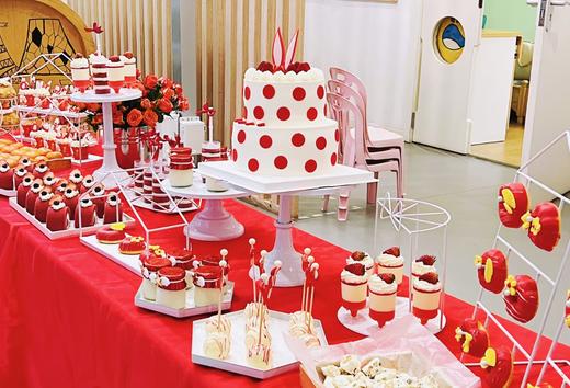 元气红色系甜品台 商品图2