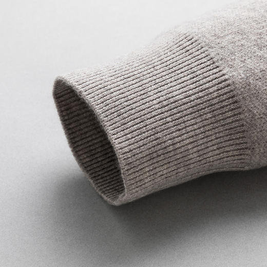 27DKMY1072【双面提花】罗蒙秋冬加厚毛衣男提花男士针织衫保暖针织衫男舒适男士毛衣 商品图5