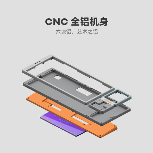 PΛNDΛER×IQUNIX 白金独角兽 MOD 机械键盘 商品图4
