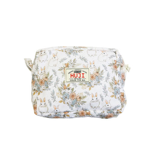HUJI祤集Motley收纳包插画花园兔兔 商品图10