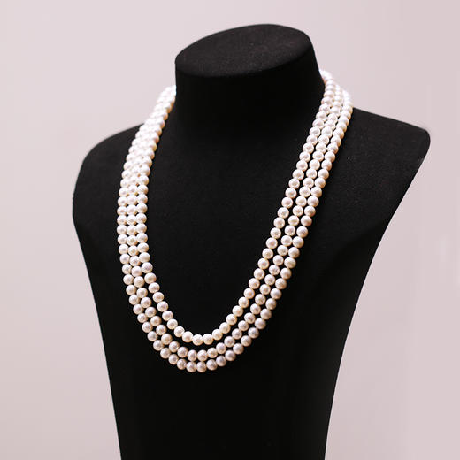 美裕 淡水珍珠四合一花样链6-7mm白107758 商品图1
