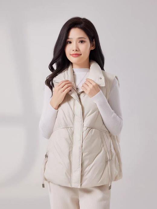 D6233         时尚气质休闲立领百搭羽绒马甲外套（特价不退换） 商品图1