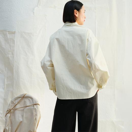 LIYIHAN书页口袋衬衫Y241C01570 商品图3
