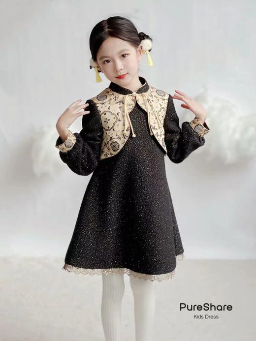 【预售】小嫒记 祥喜连衣裙 商品图2