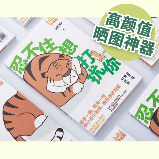 bibi动物园漫画套装3册 难过的话我可以把你吃掉+等你好久啦+忍不住想打扰你 商品图5
