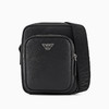 EMPORIO ARMANI 阿玛尼 男士再生 Saffiano 皮革斜挎包 黑色 Y4M387 Y138E 81072 商品缩略图0