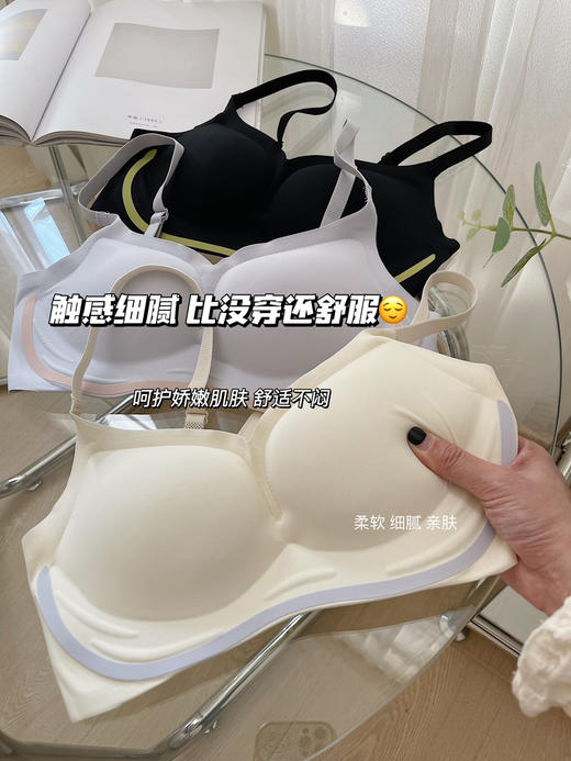 <曾小咸推荐> 漫画聚拢文胸 【贴身衣物不退不换】日常69.99活动当天49.99！【预售款，预计3-15天发货】 商品图4