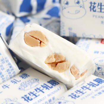 汇福园 牛轧糖 500g 正宗手工老式花生糖 儿童糖果 休闲解馋零食 商品图3