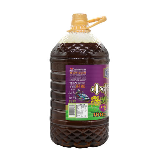 福达坊小榨纯香非转基因纯菜籽油5L（6924497924837） 商品图1