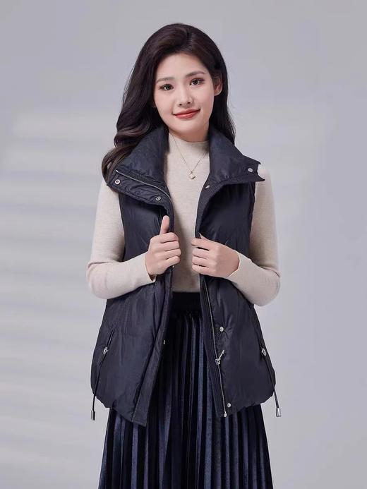 D6233         时尚气质休闲立领百搭羽绒马甲外套（特价不退换） 商品图3