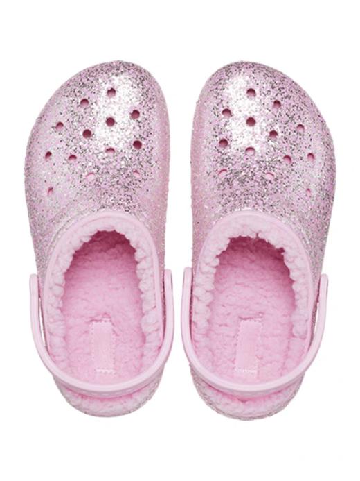 【8折】6楼CROCS经典暖棉闪耀小Clog K，吊牌价439，现价351元 商品图0