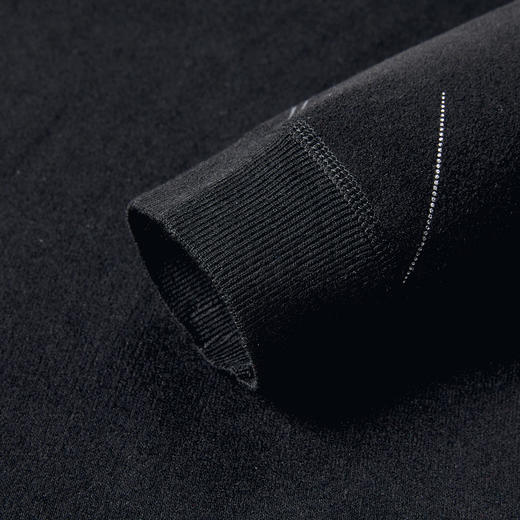 27DKTD9106【海利绒面料】罗蒙速暖绒内里加绒假两件衬衫领针织衫男士毛衣男衬衫 商品图10