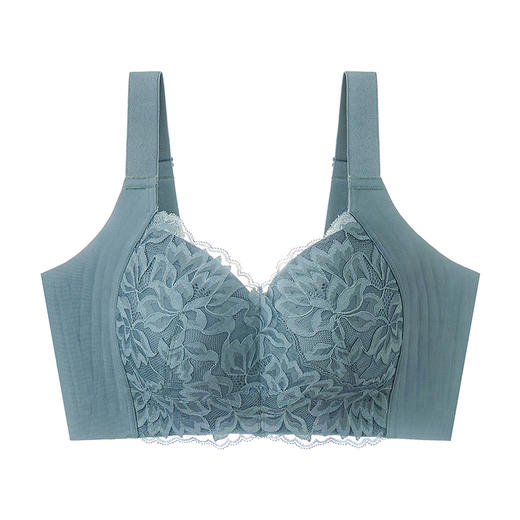 调整型内衣女士小胸聚拢显大上托收副乳防下垂品牌大胸显小文胸罩月光伊人养护文胸 商品图12