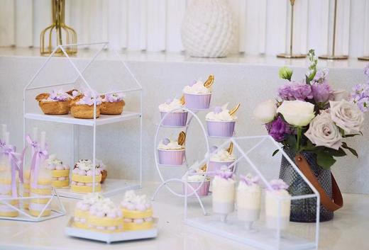 紫罗兰系优雅甜品台 商品图4
