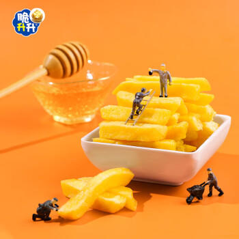 脆升升薯条蜂蜜黄油味非油炸香脆原薯鲜切袋装100g 商品图4