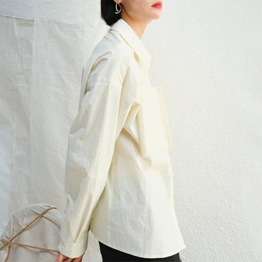 LIYIHAN书页口袋衬衫Y241C01570 商品图2