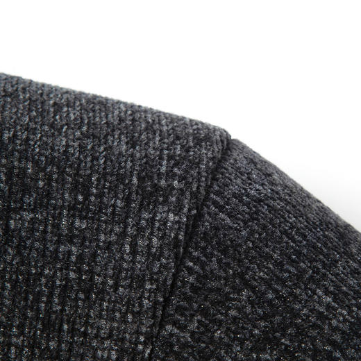 27DKLWA28R【加绒加厚】罗蒙秋冬网状提花针织衫男休闲保暖毛衣男士针织衫打底衫男 商品图5