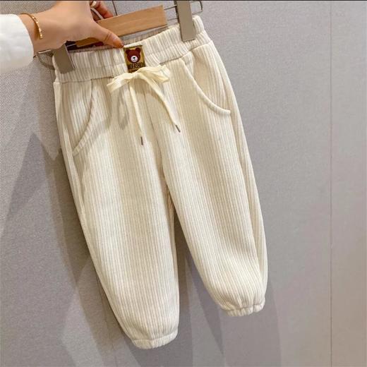 【GZ】无忧购儿童秋冬休闲一体绒裤直筒束脚/阔腿裤3473/3504（截单后7天发货)25年清仓捡漏 商品图7