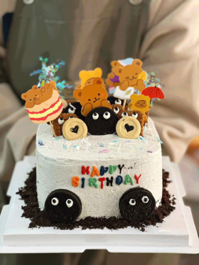 蛋糕定制—奥利奥咸奶油蛋糕