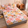 QY-（总）新款磨毛夹棉床笠床罩床单床裙纯色印花 商品缩略图1