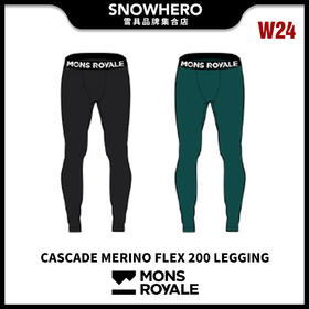 2324 MONS ROYALE-Cascade Merino Flex 200 Legging保暖内衣（下装）