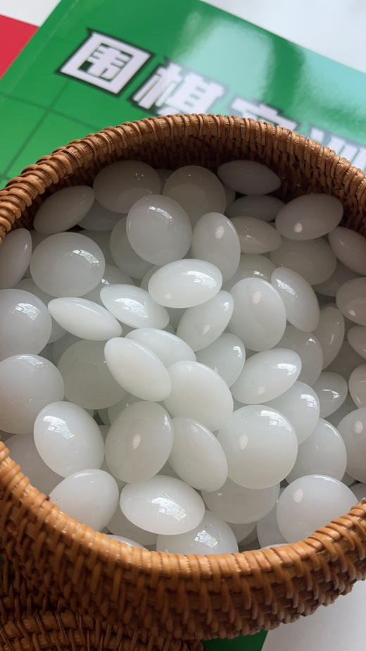 双面凸亮光水晶棋子（含罐） 商品图2