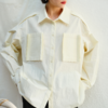 LIYIHAN书页口袋衬衫Y241C01570 商品缩略图0