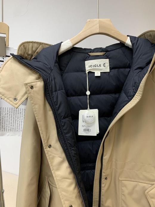 【高品质私服】【小禾同款经典工装风派克时装羽绒服】90白鹅绒，防风，防钻绒级别，品质佳，弹性足，保暖性强【无标出货 介意慎拍】 商品图13