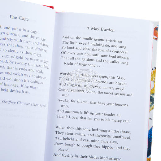 【中商原版】Collectors Library系列 关于鸟类的诗歌 Poems About Birds 英文原版 H J Massingham 赞美鸟儿 商品图2