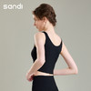 SANDI品牌美背裸感磨毛瑜伽背心SU21A04 商品缩略图2