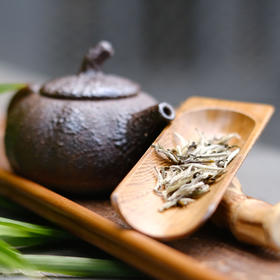 【栀子花银针（白茶）】古法纯手工私茶 福鼎白毫银针+栀子花 茶香悠长 花香浓郁