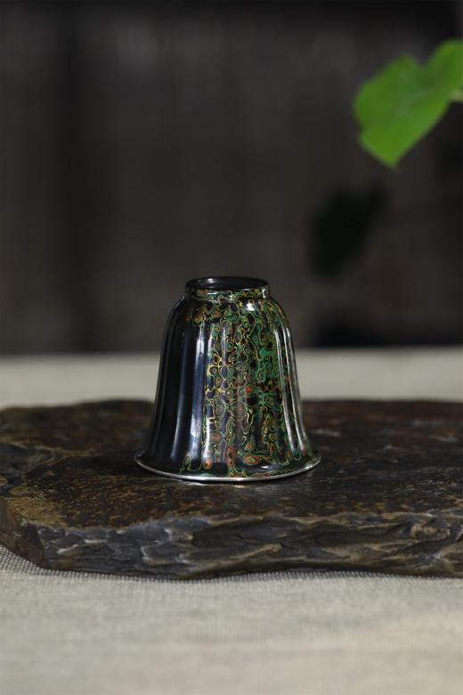 大漆银杯°闻香杯（漆纹随机） 商品图9