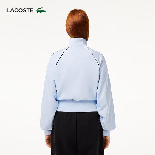 【海南专供价】Lacoste法国鳄鱼女装新款时尚百搭拉链夹克外套BF6909-98 商品图2