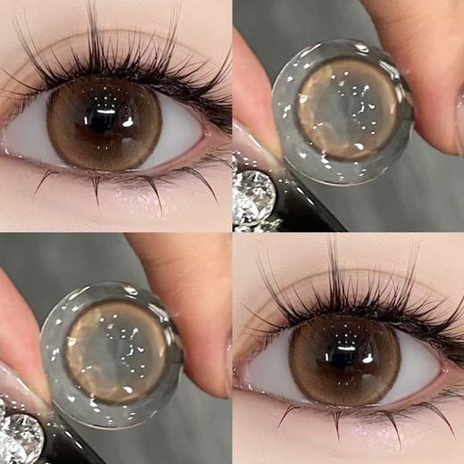 Eallagirl 美瞳年抛 蛋挞小包 直径14.5mm着色13.7mm 商品图9