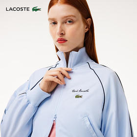 【海南专供价】Lacoste法国鳄鱼女装新款时尚百搭拉链夹克外套BF6909-98